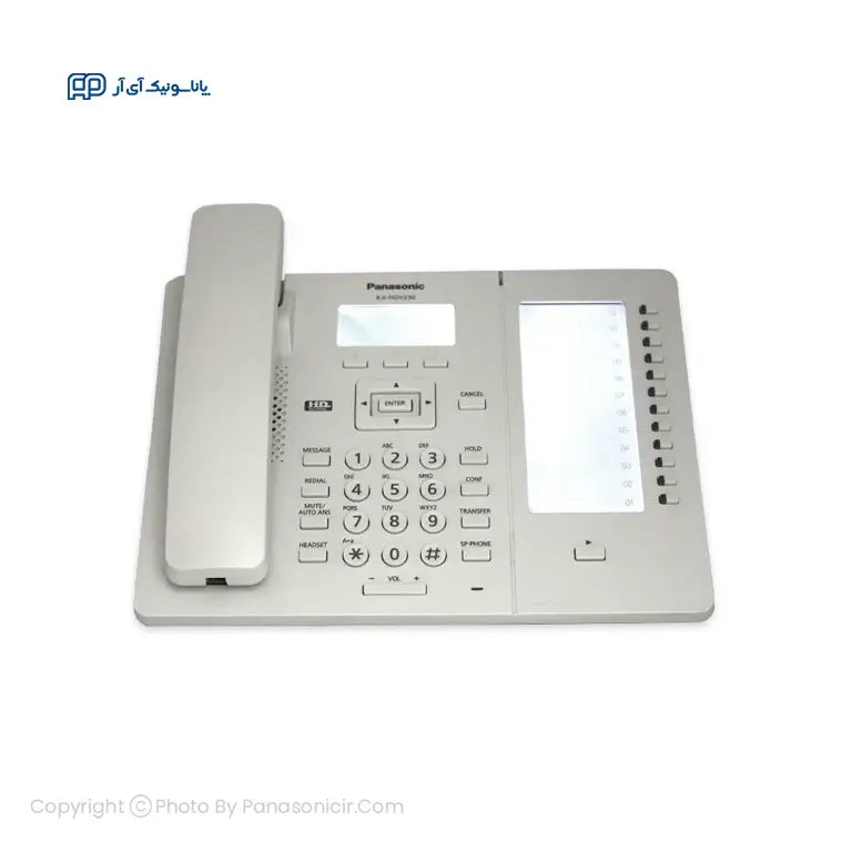 تلفن تحت شبکه پاناسونیک مدل KX-HDV230 تلفن تحت شبکه SIP پاناسونیک KX-HDV230