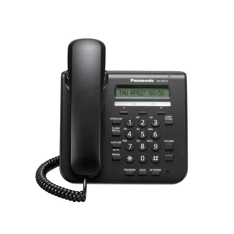 تلفن پاناسونیک kx-nt511 تلفن سانترال تحت شبکه پاناسونیک KX-NT511