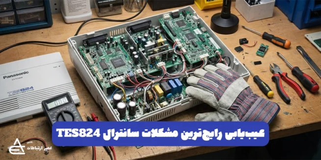 مشکلات سانترال TES824