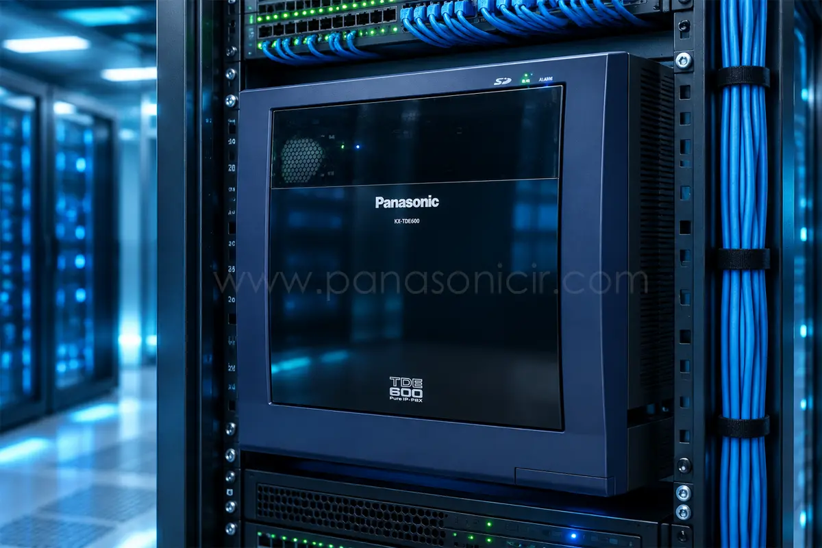 دستگاه سانترال پاناسونیک KX-TDE600 1 نقد و بررسی تخصصی دستگاه سانترال تحت شبکه پاناسونیک KX-TDE600